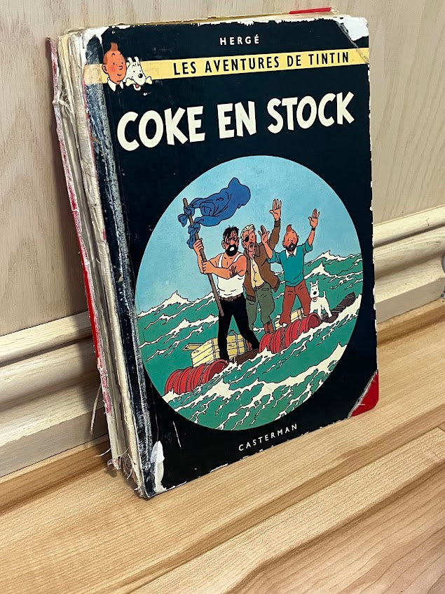Coke En Stock (Les Aventures De Tintin) by Herge