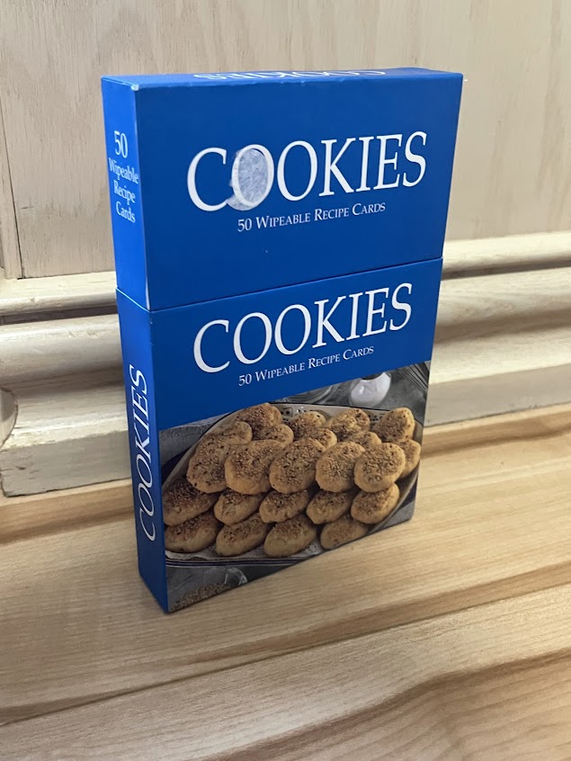 Cookies: 50 Wipeable Recipe Cards by Bradley's Close
