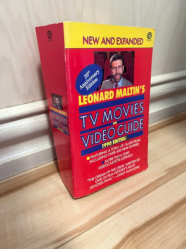 Leonard Maltin's TV Movies and Video Guide 1990 Edition (New and Expanded) by Leonard Maltin