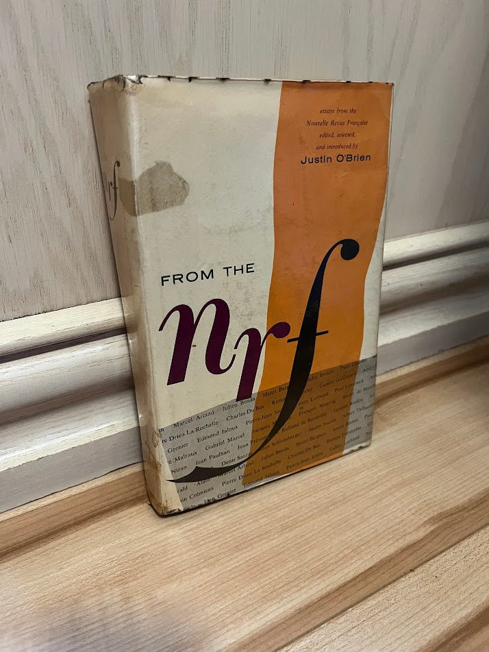 From the N.R.F. by Justin O'Brien
