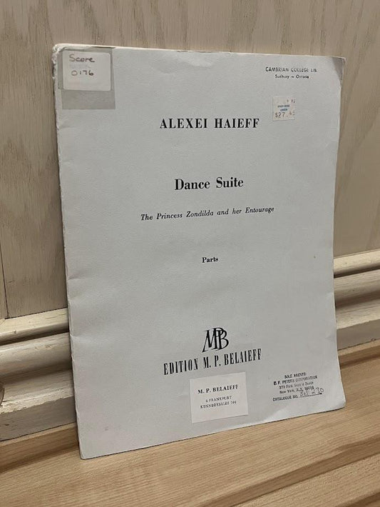 Dance Suite: The Princess Zondilda and her Entourage - Parts by Alexei Haieff