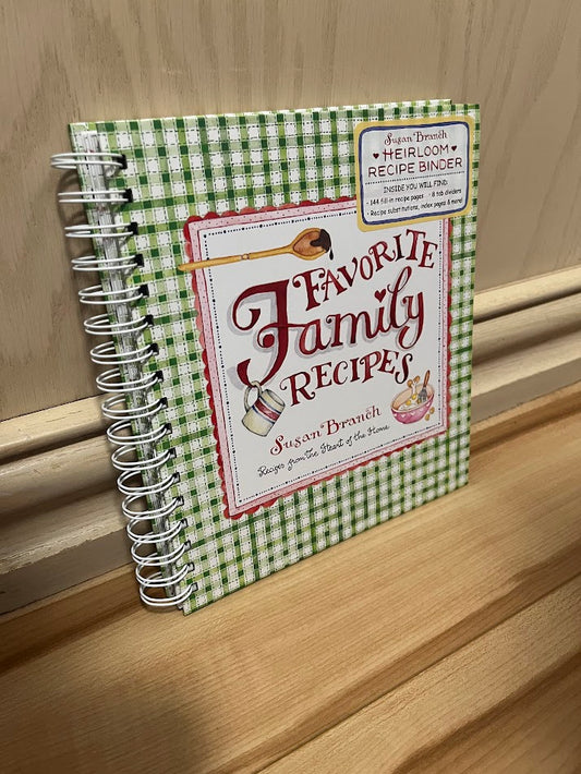Heirloom Recipe Binder - Favorite Family Recipes by Susan Branch