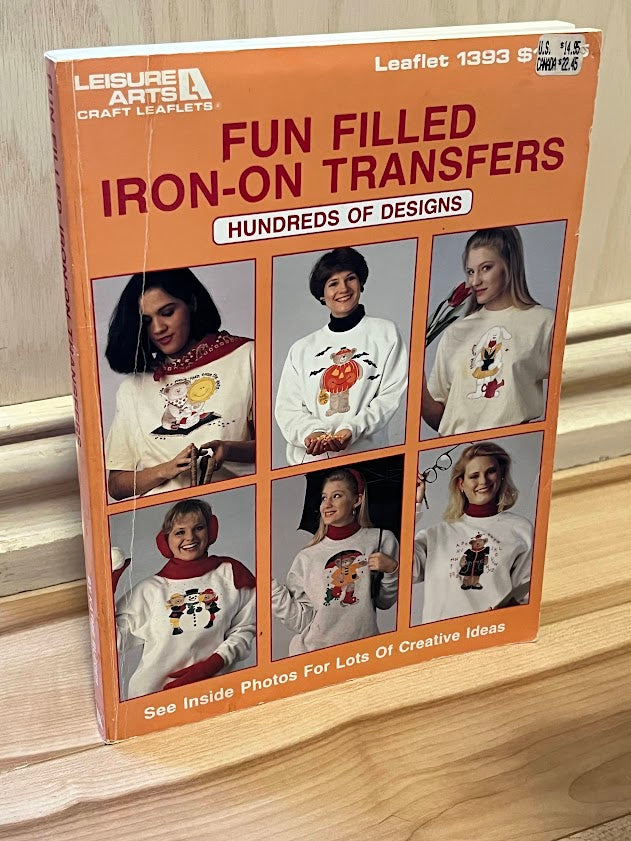 Fun Filled Iron-On Transfers (Leaflet 1393) by Leisure Arts