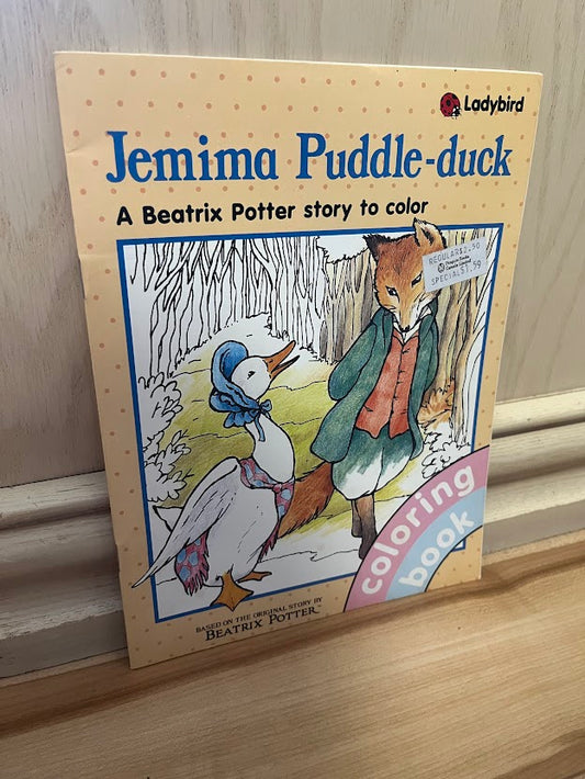 Jemima Puddle-Duck: A Beatrix Potter Story to Color by Beatrix Potter