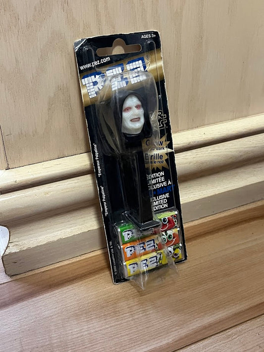 Star Wars Emperor Palpatine Glow-in-the-Dark Pez Dispenser
