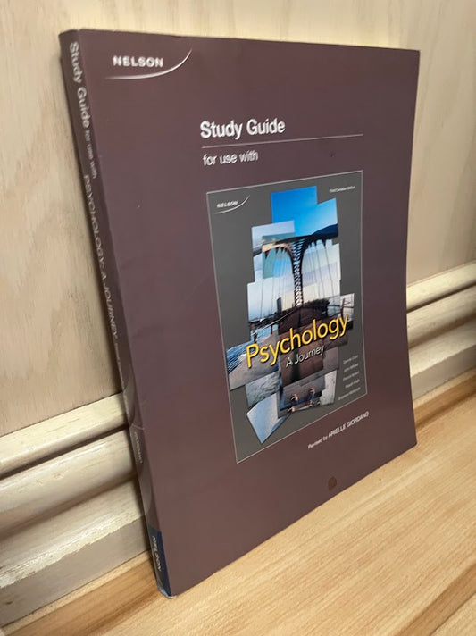 Study Guide for use with Psychology: A Journey by Dennis Coon, et al.