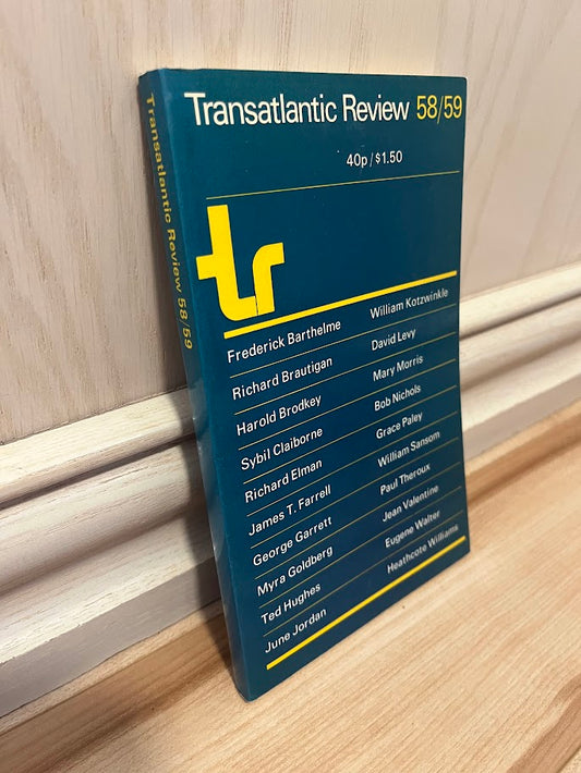 Transatlantic Review - Number 58/59 by J. F. McCrindle
